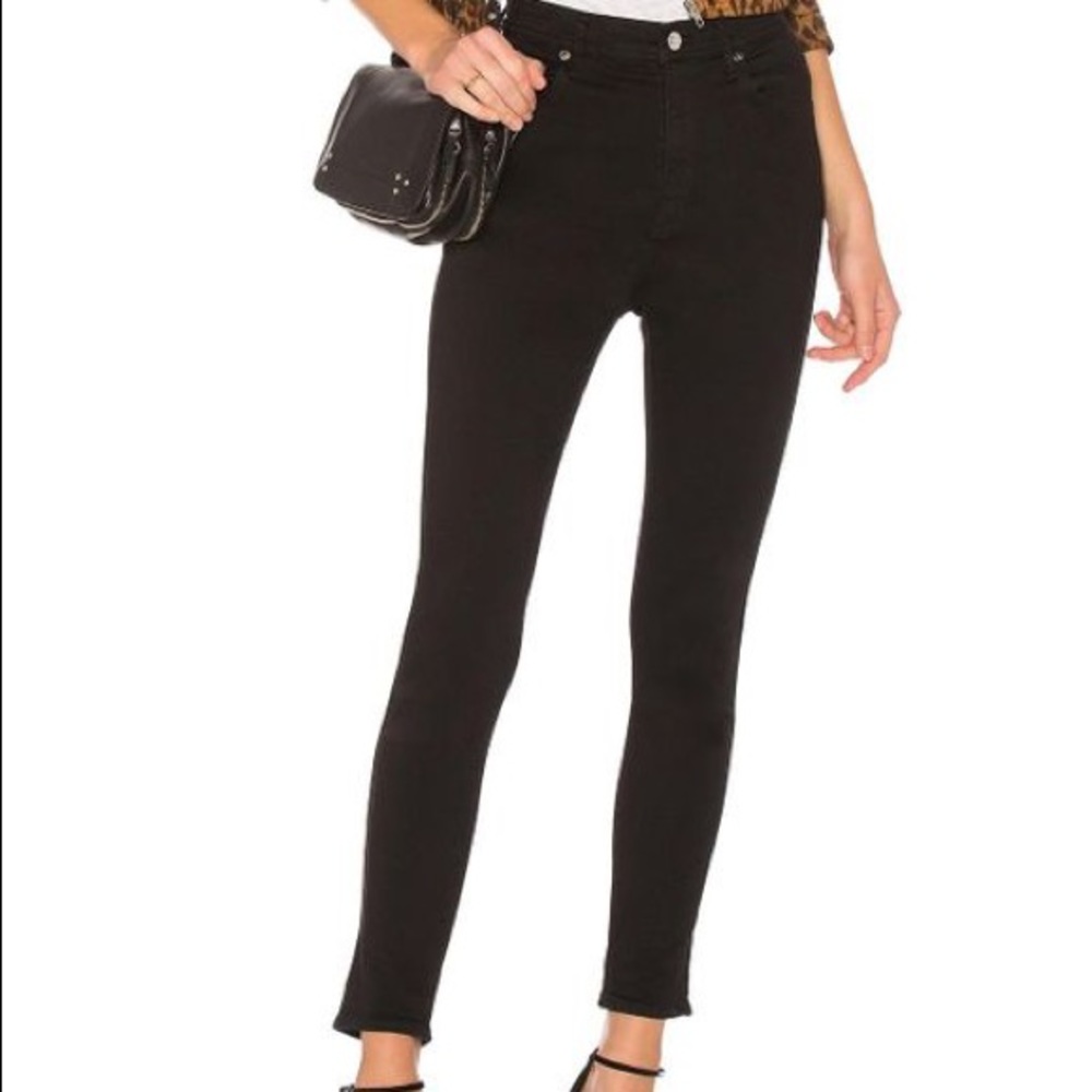 AGOLDE Roxanne Super High Rise Skinny Jeans